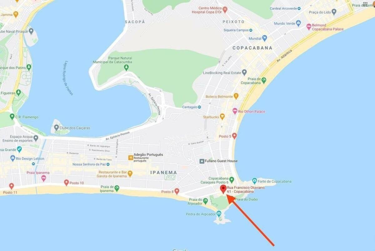 Flat De Copacabana Ipanema - Pe Na Areia Hotel Río de Janeiro